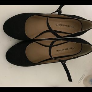 3 inch heeled Mary Janes